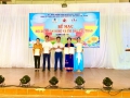 Giáo viên trường Mầm non Hữu Sản tham gia Hội diễn Văn nghệ và thi đấu Thể thao theo Cụm xã, năm 2023 của huyện Bắc Quang.