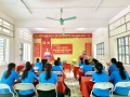 TRƯỜNG MẦM NON HỮU SẢN TỔ CHỨC HỘI NGHỊ VIÊN CHỨC, NGƯỜI LAO ĐỘNG NĂM HỌC 2023 - 2024 VÀ TỌA ĐÀM KỶ NIỆM NGÀY PHỤ NỮ VIỆT NAM 20/10