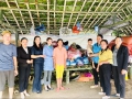 Thăm hỏi, động viên gia đình cháu Hoàng Văn Tuấn, học sinh lớp 4 tuổi trường Mầm non Hữu Sản bị hỏa hoạn.