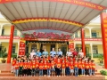 Hoạt động trải nghiệm "Tham quan trường Tiểu học" của các con mẫu giáo 5-6 tuổi, Trường mầm non Hữu Sản